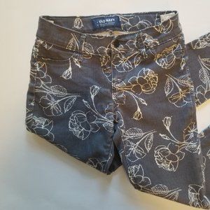 Old Navy Floral Rockstar Jeggings Sz 6R